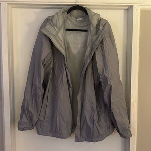 Columbia Windbreaker XXL Gray